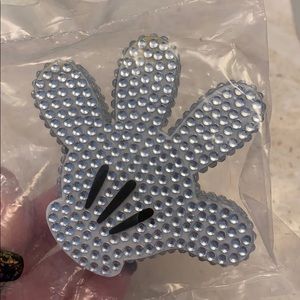 Rhinestone Mickey hand car antenna accessory